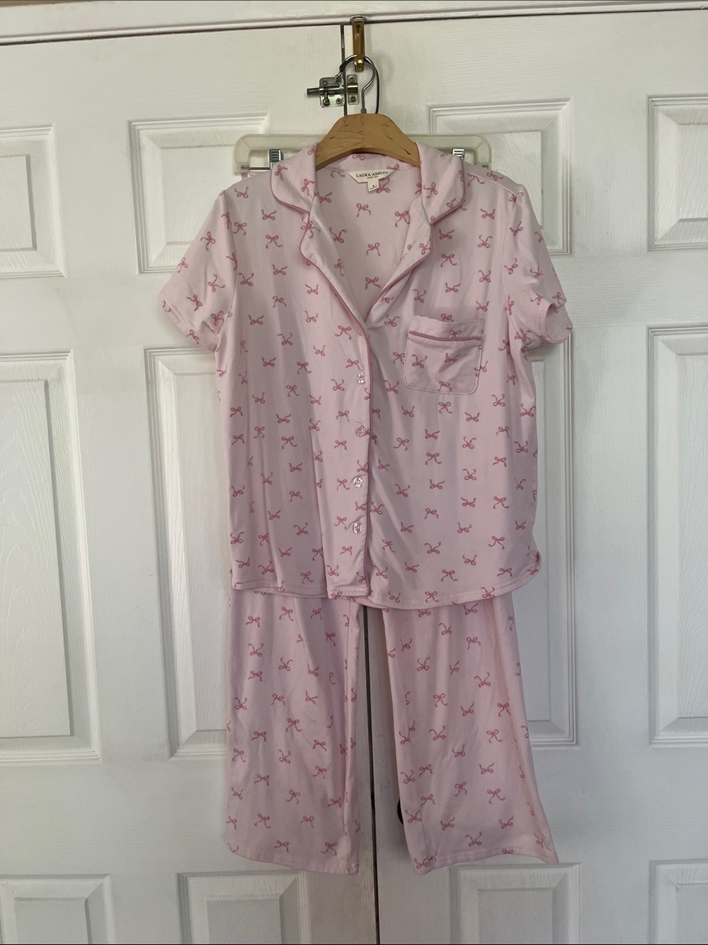 Laura Ashley floral pajama button down long sleeve